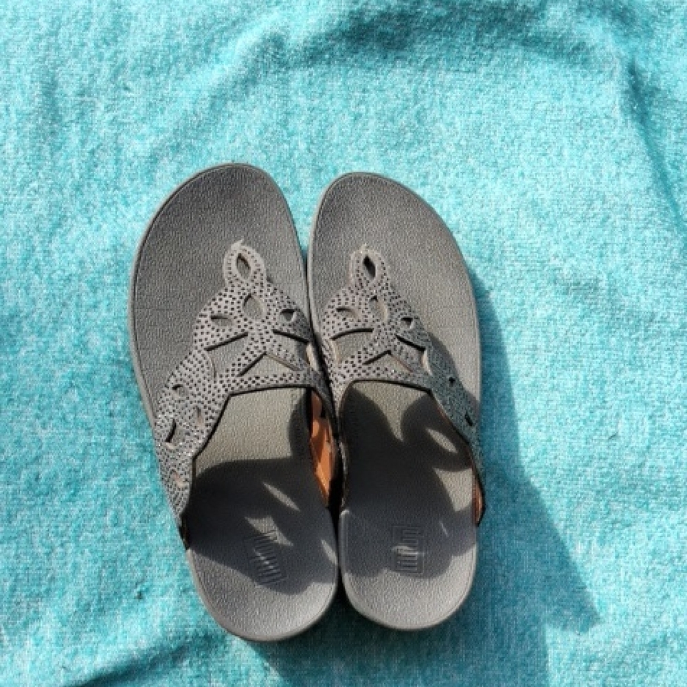Stylish Gray Sandals
